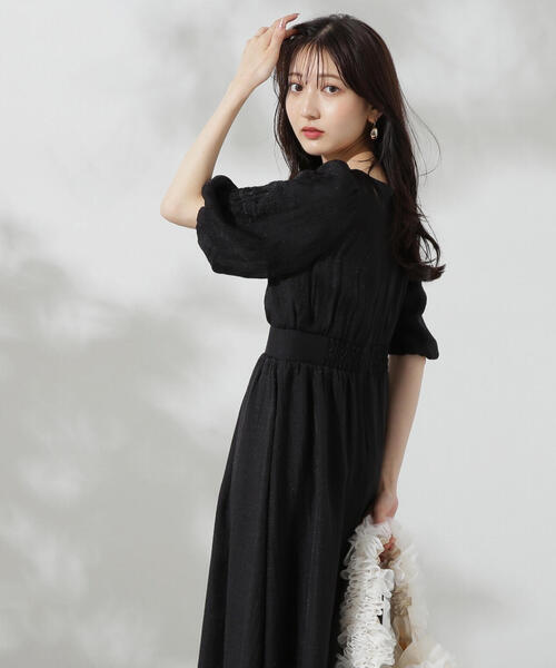 PROPORTION BODY DRESSING(プロポーションボディドレッシング)の「エンブロイダリースリーブワンピース / 1214140419(ワンピース・レディース・オフホワイト/ブルー/ブラック・SMALL/MEDIUM)」の13枚目の写真