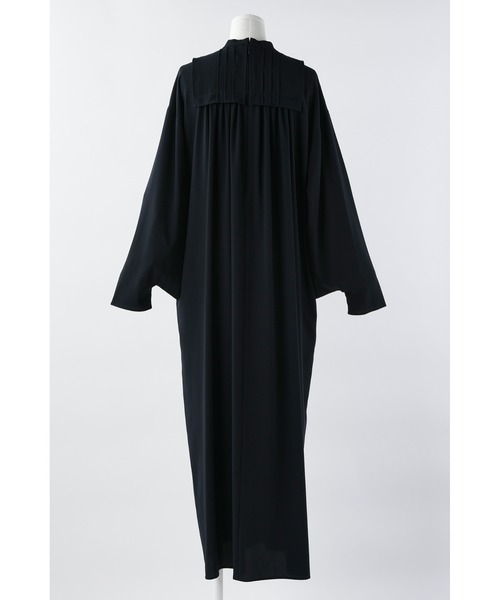 ENFOLD（エンフォルド）の「PEライトジョーゼット ピンタックドレス