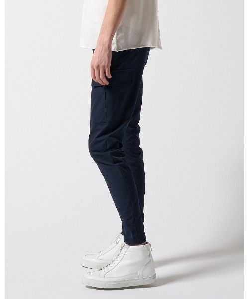【LEON×B'2nd×wjk】banana slim cargo（カーゴパンツ）｜wjk（ダヴルジェイケイ）