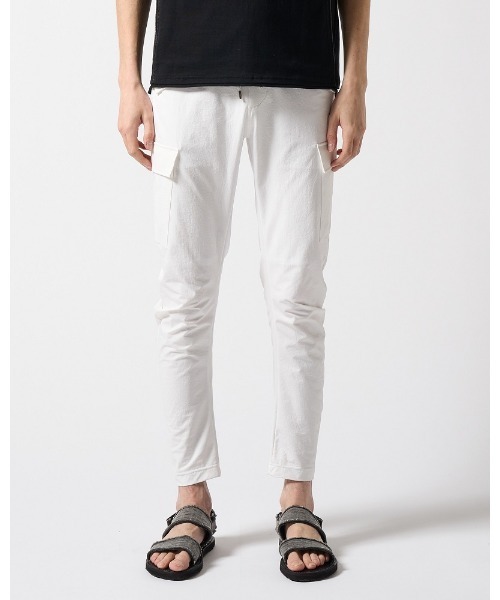 【LEON×B'2nd×wjk】banana slim cargo（カーゴパンツ）｜wjk（ダヴルジェイケイ）