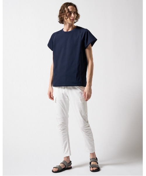 【LEON×B'2nd×wjk】banana slim cargo（カーゴパンツ）｜wjk（ダヴルジェイケイ）