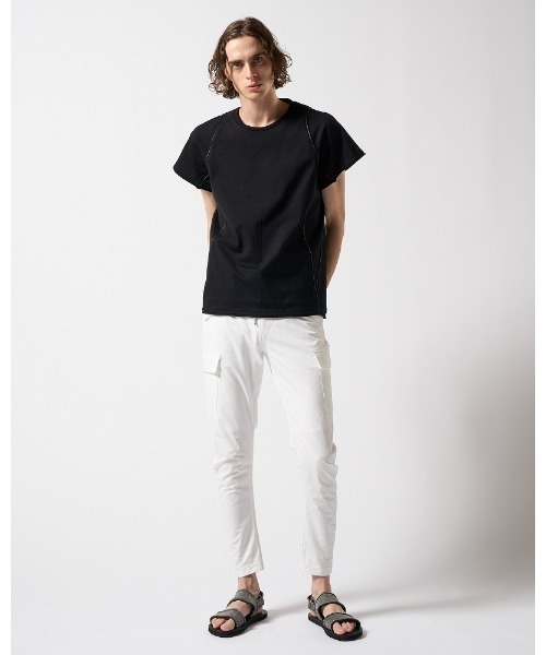 【LEON×B'2nd×wjk】banana slim cargo（カーゴパンツ）｜wjk（ダヴルジェイケイ）