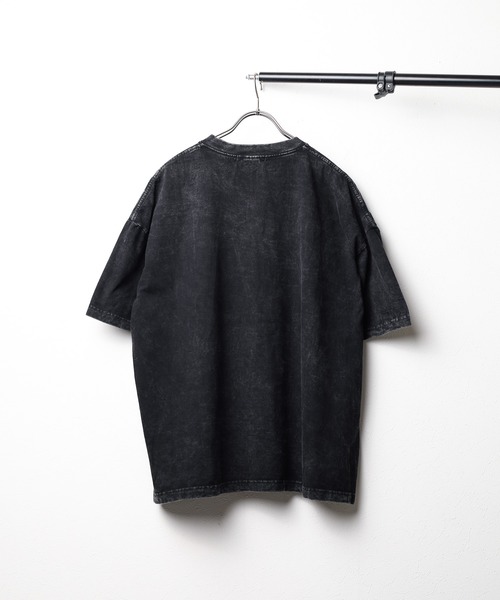 ARCHIVER(アーカイバ)の「【Bl】ピグメントプリントTEE(Tシャツ/カットソー・メンズ・ブラック・FREE)」の5枚目の写真