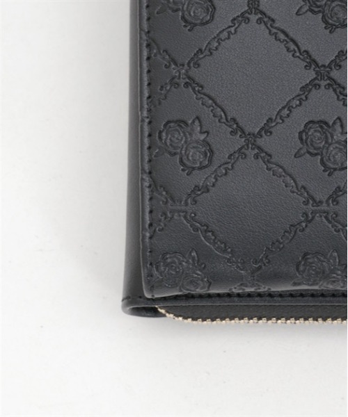 axes femme（アクシーズファム）の「ローズ型押しスマホポシェット（ショルダーバッグ・レディース・ブラック/キナリ/ピンク/ワイン・FREE）」の9枚目の写真
