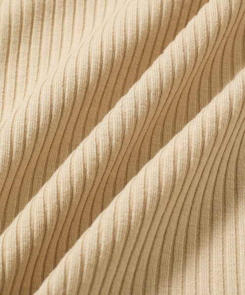 ROPE' PICNIC（ロペピクニック）の「コード使いカップ付きリブキャミインナー（キャミソール・レディース・ブラック/ベージュ/キナリ・36/38）」の10枚目の写真