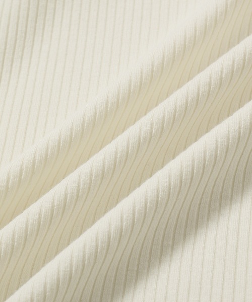 ROPE' PICNIC（ロペピクニック）の「コード使いカップ付きリブキャミインナー（キャミソール・レディース・ブラック/ベージュ/キナリ・36/38）」の14枚目の写真