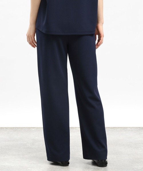 GLOBAL WORK Smile Seed Store（グローバルワーク スマイルシードストア）の「ジョーゼットリラックスパンツ/105269（その他パンツ・レディース・グレイッシュベージュ/ネイビー/ブラック・SMALL/X-LARGE/LARGE/MEDIUM）」の11枚目の写真