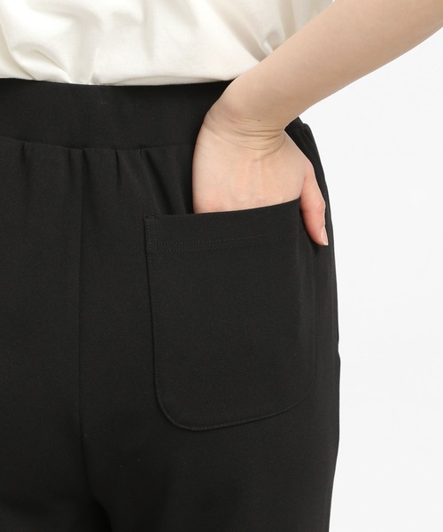 GLOBAL WORK Smile Seed Store（グローバルワーク スマイルシードストア）の「ジョーゼットリラックスパンツ/105269（その他パンツ・レディース・グレイッシュベージュ/ネイビー/ブラック・SMALL/X-LARGE/LARGE/MEDIUM）」の19枚目の写真