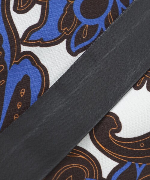 LOVELESS（ラブレス）の「【UVカット/すぐ乾く】リゾートプリントサロペット（サロペット/オーバーオール・レディース・オフホワイト・36）」の3枚目の写真