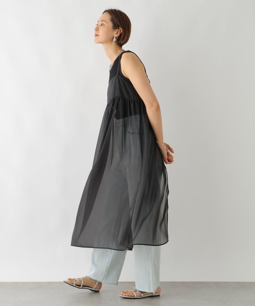 LEPSIM（レプシィム）の「2WAYシアーレイヤーワンピース 118737