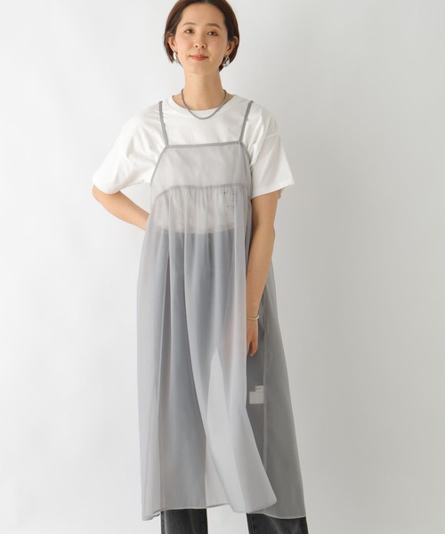 LEPSIM（レプシィム）の「2WAYシアーレイヤーワンピース　118737（ワンピース・レディース・アイボリー/ブラック/チャコールグレー・FREE）」の16枚目の写真