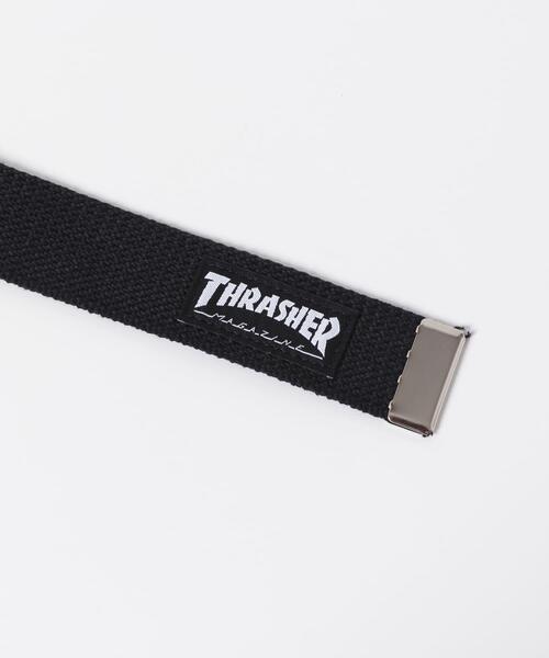 ITEMS URBANRESEARCH（アイテムズ アーバンリサーチ）の「THRASHER　Name Belt（ベルト・メンズ・ブラック/グレー/オフホワイト/ネイビー/イエロー/グリーン系その他/ベージュ/ホワイト/レッド・-）」の11枚目の写真