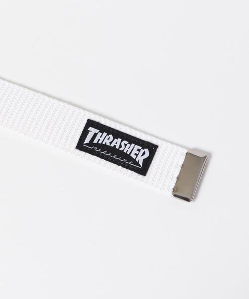 ITEMS URBANRESEARCH（アイテムズ アーバンリサーチ）の「THRASHER　Name Belt（ベルト・メンズ・ブラック/グレー/オフホワイト/ネイビー/イエロー/グリーン系その他/ベージュ/ホワイト/レッド・-）」の13枚目の写真