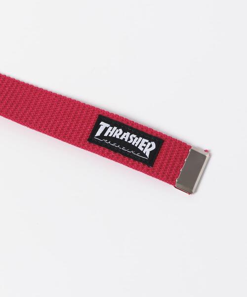 ITEMS URBANRESEARCH（アイテムズ アーバンリサーチ）の「THRASHER　Name Belt（ベルト・メンズ・ブラック/グレー/オフホワイト/ネイビー/イエロー/グリーン系その他/ベージュ/ホワイト/レッド・-）」の15枚目の写真