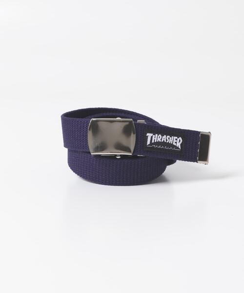 ITEMS URBANRESEARCH（アイテムズ アーバンリサーチ）の「THRASHER　Name Belt（ベルト・メンズ・ブラック/グレー/オフホワイト/ネイビー/イエロー/グリーン系その他/ベージュ/ホワイト/レッド・-）」の16枚目の写真