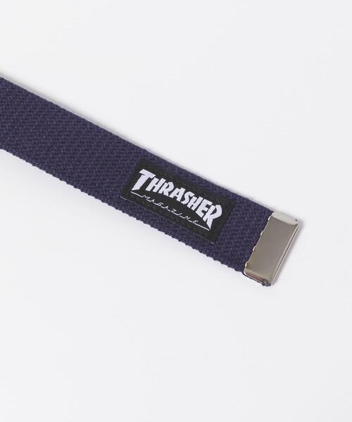 ITEMS URBANRESEARCH（アイテムズ アーバンリサーチ）の「THRASHER　Name Belt（ベルト・メンズ・ブラック/グレー/オフホワイト/ネイビー/イエロー/グリーン系その他/ベージュ/ホワイト/レッド・-）」の17枚目の写真
