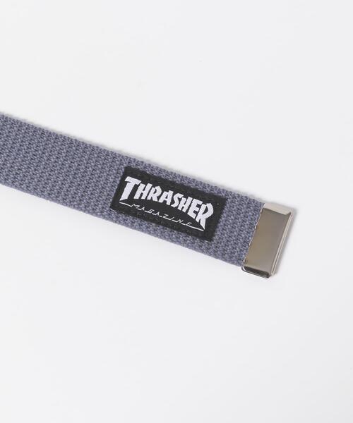 ITEMS URBANRESEARCH（アイテムズ アーバンリサーチ）の「THRASHER　Name Belt（ベルト・メンズ・ブラック/グレー/オフホワイト/ネイビー/イエロー/グリーン系その他/ベージュ/ホワイト/レッド・-）」の19枚目の写真
