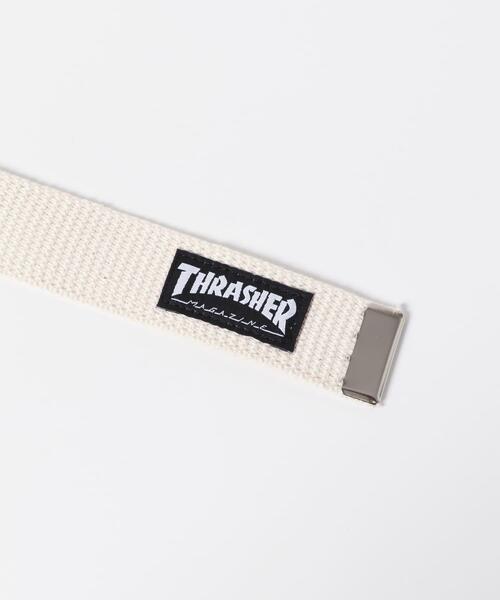 ITEMS URBANRESEARCH（アイテムズ アーバンリサーチ）の「THRASHER　Name Belt（ベルト・メンズ・ブラック/グレー/オフホワイト/ネイビー/イエロー/グリーン系その他/ベージュ/ホワイト/レッド・-）」の21枚目の写真