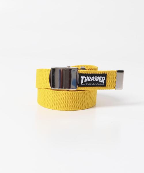 ITEMS URBANRESEARCH（アイテムズ アーバンリサーチ）の「THRASHER　Name Belt（ベルト・メンズ・ブラック/グレー/オフホワイト/ネイビー/イエロー/グリーン系その他/ベージュ/ホワイト/レッド・-）」の22枚目の写真