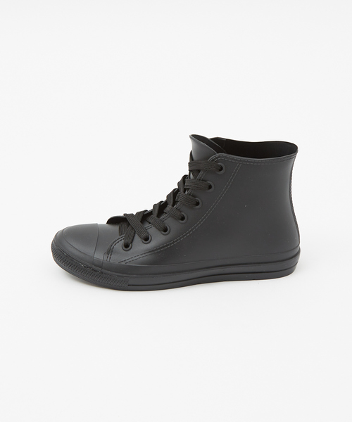 Rouge vif la cle（ルージュヴィフラクレ）の「レインシューズ / レディース / スニーカー / ハイカット / ブラック / 防水 / 雨天兼用（レインシューズ・レディース・ブラック・S/L/M）」の2枚目の写真