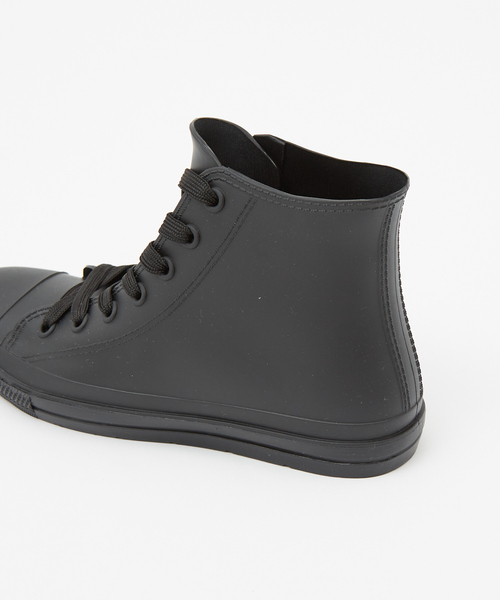 Rouge vif la cle（ルージュヴィフラクレ）の「レインシューズ / レディース / スニーカー / ハイカット / ブラック / 防水 / 雨天兼用（レインシューズ・レディース・ブラック・S/L/M）」の6枚目の写真