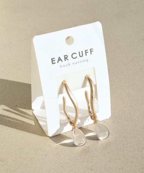 GOLDY（ゴールディ）の「スウィング ライン クリア イヤーカフ（イヤーカフ・レディース・ゴールド/シルバー系その他/ゴールド系その他/シルバー・FREE）」の5枚目の写真