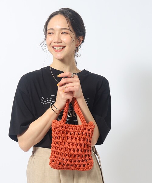 22SS beautiful people⭐︎マクラメミニショルダーバック 22SS beautiful people⭐︎マクラメミニショルダーバック - メルカリ