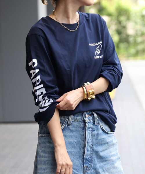 PARLEMENTIA/パルモンティア　MANCHES LONGUES Tシャツ Deuxieme Classe（ドゥーズィエムクラス）の「【PARLEMENTIA