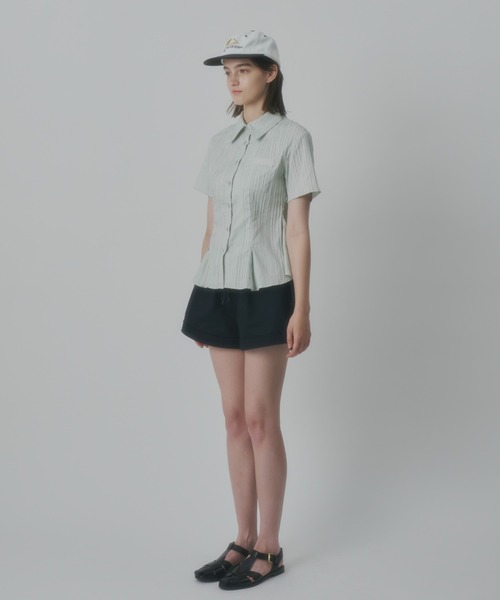 GIUNON（ジウノン）の「big collar flare shirt / ビッグカラー