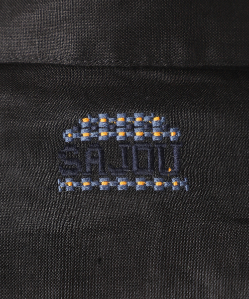 417 EDIFICE（フォーワンセブンエディフィス）の「SAJOU オープンカラーシャツ（シャツ/ブラウス・メンズ・ホワイト/ブラック・LARGE/MEDIUM）」の13枚目の写真