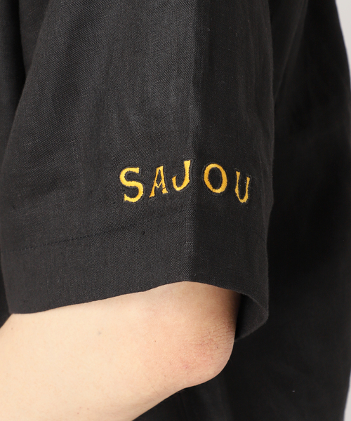 417 EDIFICE（フォーワンセブンエディフィス）の「SAJOU オープンカラーシャツ（シャツ/ブラウス・メンズ・ホワイト/ブラック・LARGE/MEDIUM）」の9枚目の写真