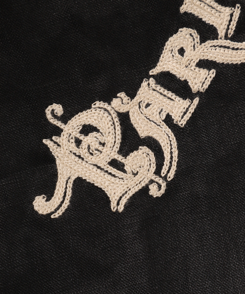 417 EDIFICE（フォーワンセブンエディフィス）の「SAJOU オープンカラーシャツ（シャツ/ブラウス・メンズ・ホワイト/ブラック・LARGE/MEDIUM）」の4枚目の写真