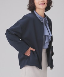 GLACIER lusso（グラシアルッソ）の「ノーカラージャケット（ノーカラージャケット・レディース）」