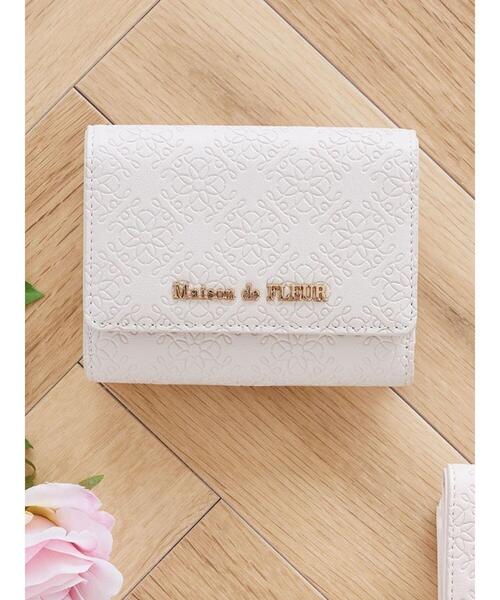 【セール】FLEURモノグラムウォレット（財布）｜Maison de FLEUR（メゾンドフルール）