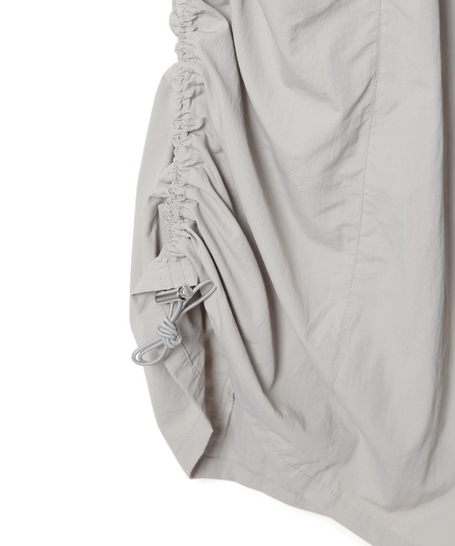 ROPE' PICNIC（ロペピクニック）の「フロントジップサイドリブワンピース/撥水加工・リンクコーデ（ワンピース・レディース・ブラック/ライトグレー・38）」の6枚目の写真