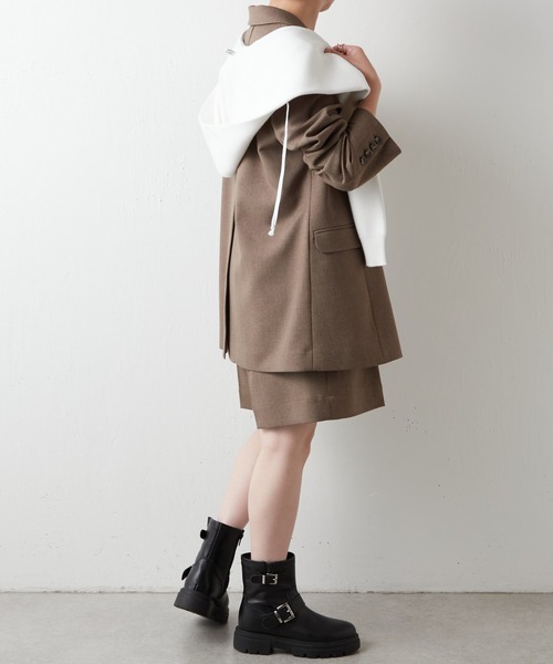 COLLAGE GALLARDAGALANTE(コラージュガリャルダガランテ)の「ショートパンツ/セットアップ可(その他パンツ・レディース・ベージュ/グレイッシュベージュ・FREE)」の10枚目の写真