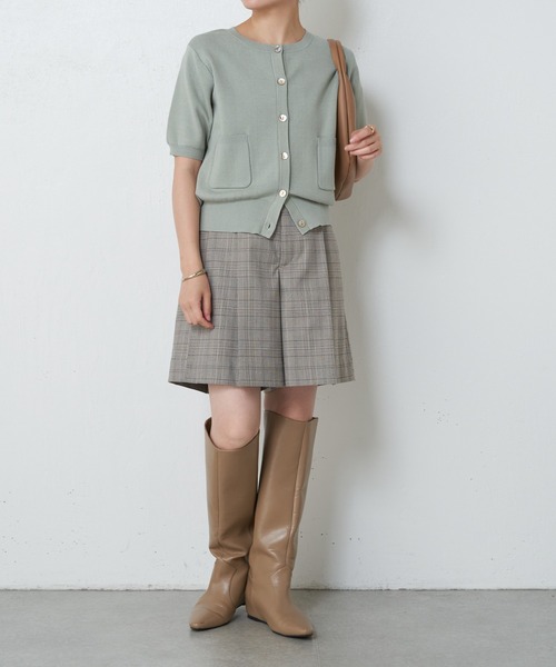 COLLAGE GALLARDAGALANTE(コラージュガリャルダガランテ)の「ショートパンツ/セットアップ可(その他パンツ・レディース・ベージュ/グレイッシュベージュ・FREE)」の20枚目の写真