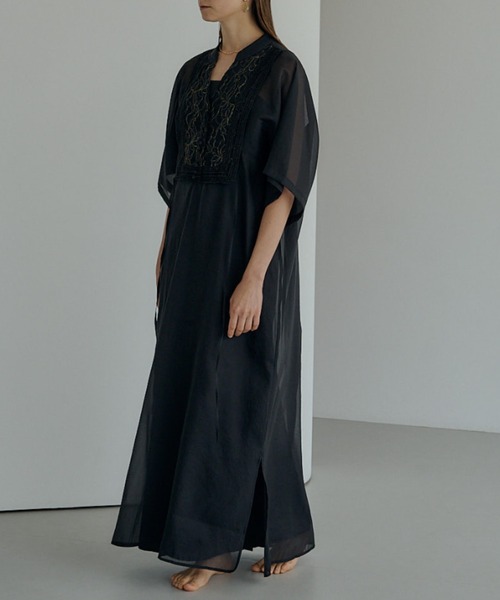 セール】Nomadical organdy dress（ドレス）｜LE'RURE（リルアー