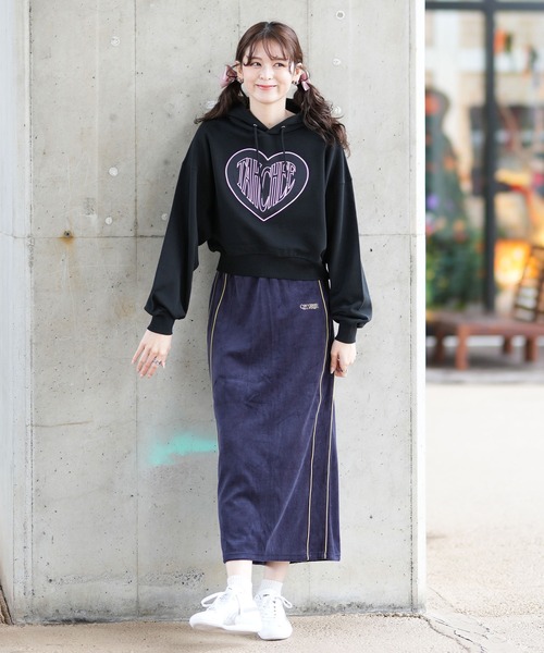 CONVERSE（コンバース）の「CONVERSE/コンバース ベロアスカート セットアップ対応 4487-2461（スカート・レディース・ブラウン/ネイビー/グレイッシュベージュ・L/M）」の20枚目の写真