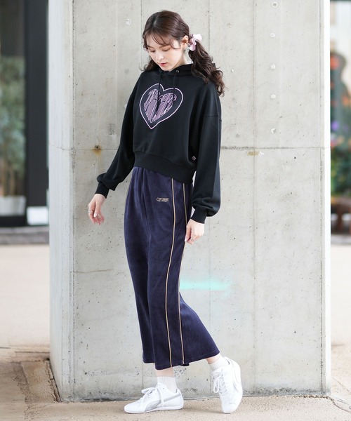 CONVERSE（コンバース）の「CONVERSE/コンバース ベロアスカート セットアップ対応 4487-2461（スカート・レディース・ブラウン/ネイビー/グレイッシュベージュ・L/M）」の21枚目の写真