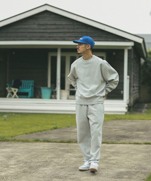 Healthknit（ヘルスニット）の「Healthknit / 別注 クルーネック スウェット（スウェット・メンズ・ライトグレー/ブラック・XL/L/M/S）」の8枚目の写真