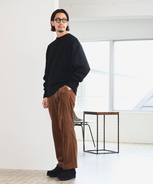 Healthknit（ヘルスニット）の「Healthknit / 別注 クルーネック スウェット（スウェット・メンズ・ライトグレー/ブラック・XL/L/M/S）」の13枚目の写真