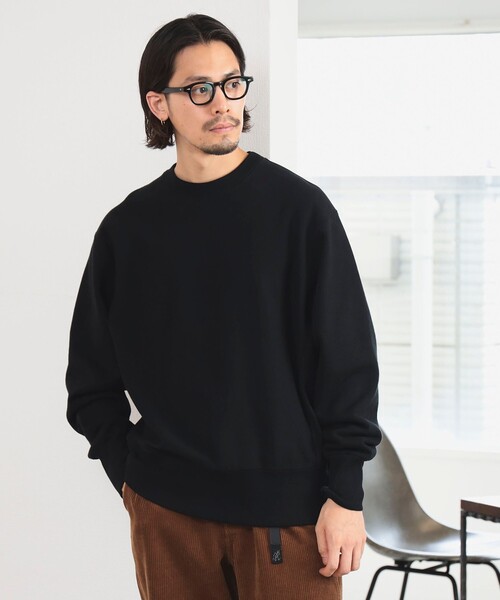Healthknit（ヘルスニット）の「Healthknit / 別注 クルーネック スウェット（スウェット・メンズ・ライトグレー/ブラック・XL/L/M/S）」の14枚目の写真
