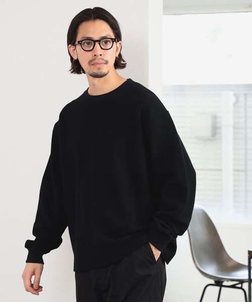 Healthknit（ヘルスニット）の「Healthknit / 別注 クルーネック スウェット（スウェット・メンズ・ライトグレー/ブラック・XL/L/M/S）」の15枚目の写真