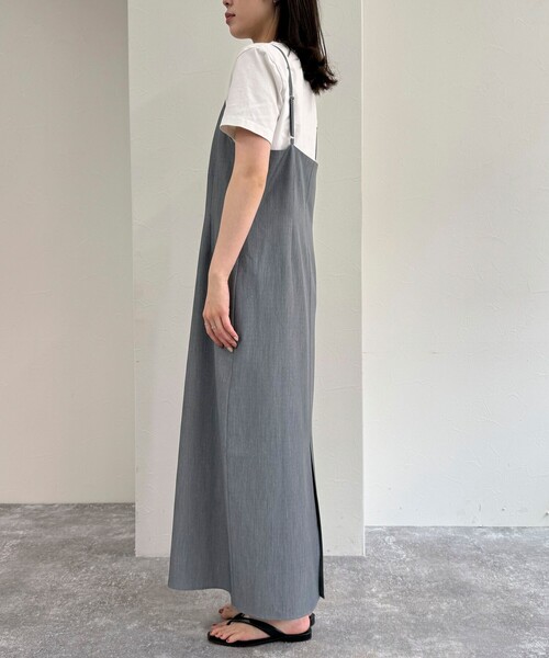 fredy emue（フレディエミュ）の「タイトキャミワンピース（ワンピース・レディース・グレー/ブラック・36/38）」の11枚目の写真