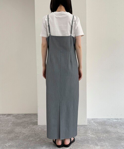 fredy emue（フレディエミュ）の「タイトキャミワンピース（ワンピース・レディース・グレー/ブラック・36/38）」の10枚目の写真