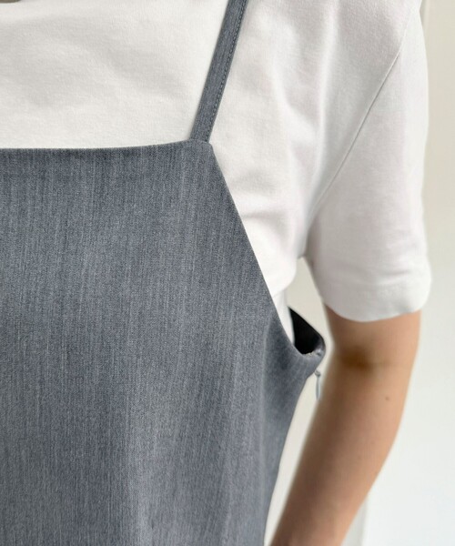 fredy emue（フレディエミュ）の「タイトキャミワンピース（ワンピース・レディース・グレー/ブラック・36/38）」の8枚目の写真