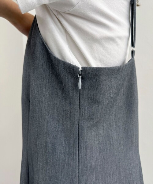fredy emue（フレディエミュ）の「タイトキャミワンピース（ワンピース・レディース・グレー/ブラック・36/38）」の7枚目の写真