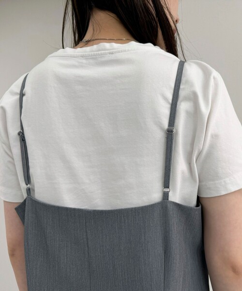 fredy emue（フレディエミュ）の「タイトキャミワンピース（ワンピース・レディース・グレー/ブラック・36/38）」の5枚目の写真