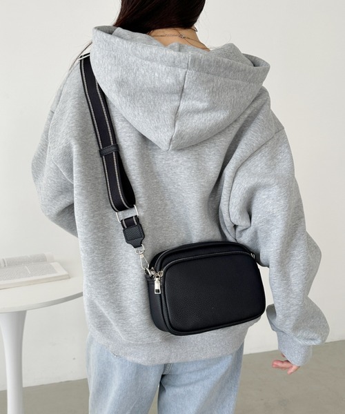 【章姫様リクエスト品】リーナベル　ショルダーバッグサイズ×2 Sサイズお靴セット エムシュシュⅡ ショルダーバッグ 縦長サイズ(00 オフホワイト